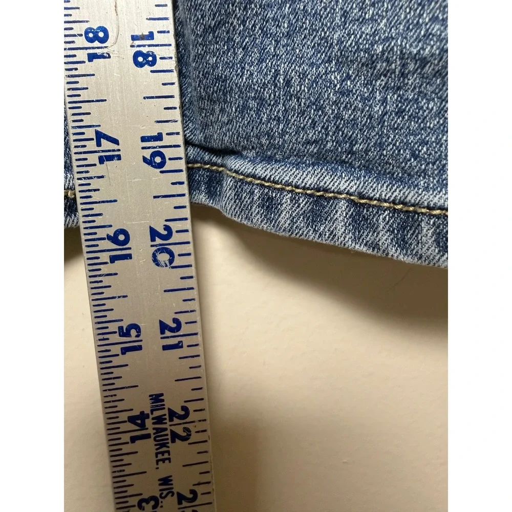 OshKosh‎ B'gosh Kids Jeans Denim Distressed Knee Straight Leg Size 7A